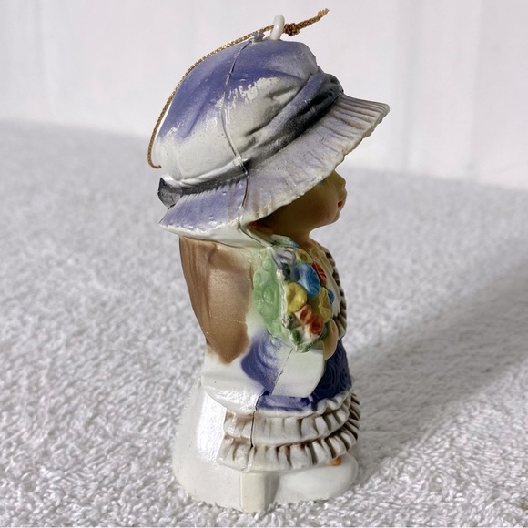 Vintage Holly Hobbie Hard Plastic Christmas Ornament - Picture 4 of 11